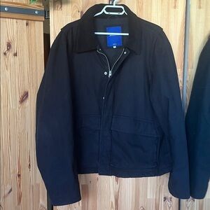 Jack & Jones Black Worker Jacket with Corduroy collar (size XXL)